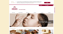 Desktop Screenshot of ireks.be