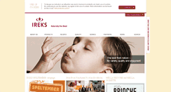 Desktop Screenshot of ireks.co.uk
