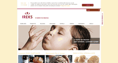 Desktop Screenshot of ireks.com.br